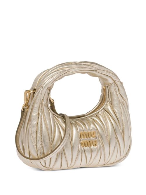 Borsa con logo MIU MIU | 5BP078N88F0846